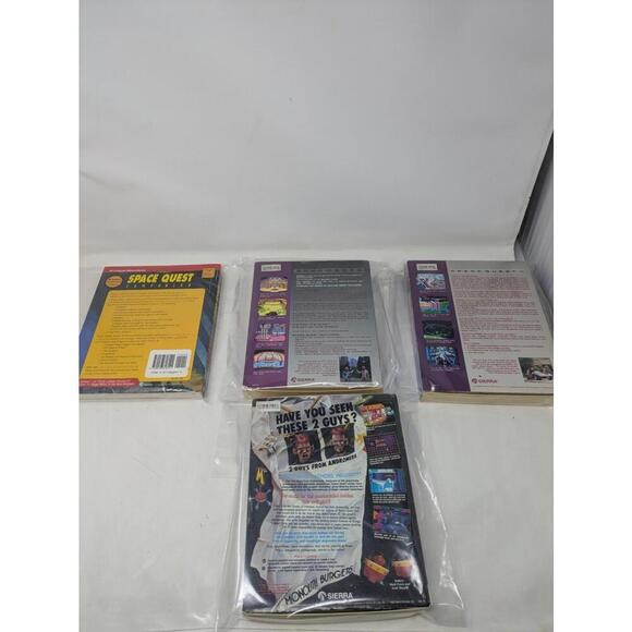 Space Quest l,ll III MS-DOS 5.25" & 3.5"  With Companion Guide-Complete - Picture 6 of 13